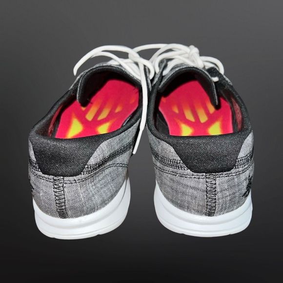 Skechers GOwalk Lite Isla Boat Shoe Gray Size 8 - Picture 3 of 5